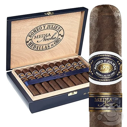 Romeo y Julieta Media Noche Toro (6.0"x52) Pack of 5
