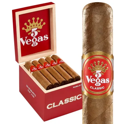 5 Vegas Classic Robusto (5.0"x50) Box of 25