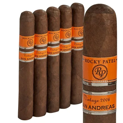 Rocky Patel Vintage 2006 San Andreas Robusto (5.5"x50) Pack of 5