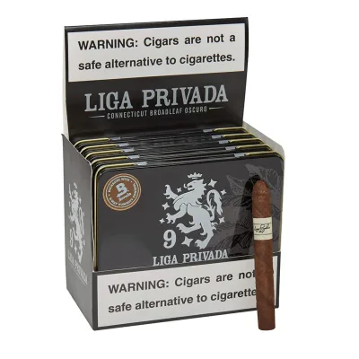 Liga Privada No. 9 Coronets (Cigarillos) (4.0"x32) Pack of 50 [5/10]