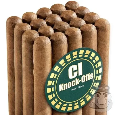 Knock-Offs (Compare to Macanudo) (Corona) (6.5"x42) Pack of 20