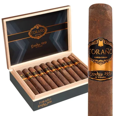 Torano Exodus 1959 '50 Years' Box-Pressed (Robusto) (5.5"x55) Box of 20