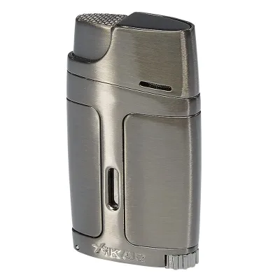Xikar ELX Double Lighter Gun Metal 2