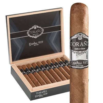 Torano Exodus Silver Toro (6.0"x50) Box of 20