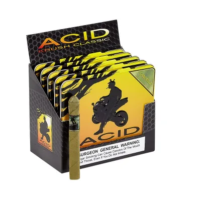 ACID Krush Green Candela (Cigarillos) (4.0"x32) Pack of 50