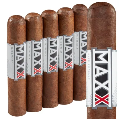MAXX By Alec Bradley The Fix (robusto gordo) (5.0"x58) Pack of 5