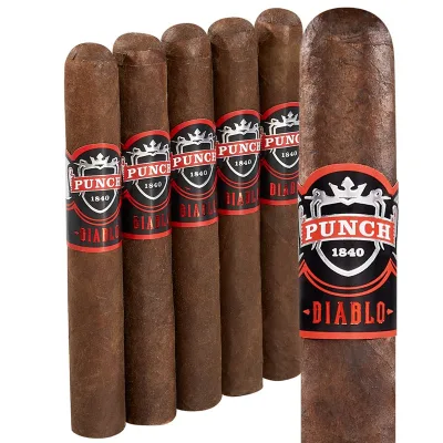 Punch Diablo by AJ Fernandez Scamp (Toro) (6.1"x50) Pack of 5