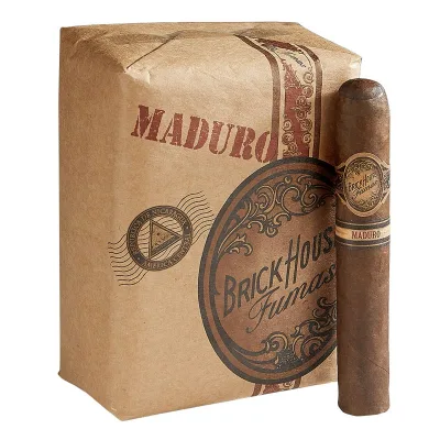 Brick House Fumas Maduro (Gordo) (6.0"x60) Pack of 20