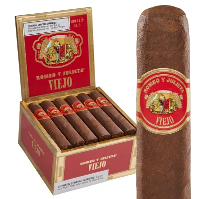 Romeo y Julieta Viejo 'R' (Robusto) (5.0"x54) Box of 20
