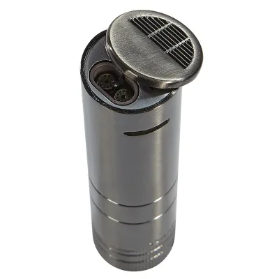 Xikar Turrim Double-Flame Lighter - Gun Metal