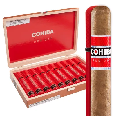 Cohiba Red Dot Toro Tubos (6.0"x50) Box of 10