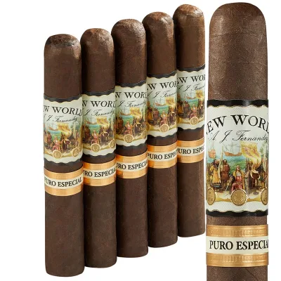 New World Puro Especial by AJ Fernandez Toro (6.5"x52) Pack of 5