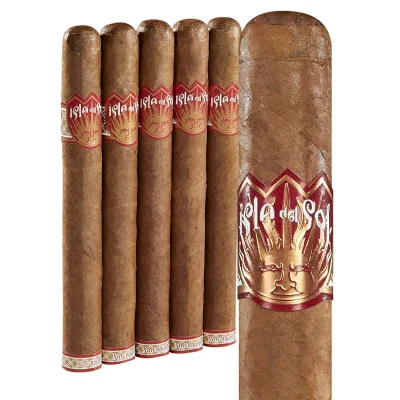 Isla del Sol Gran Corona by Drew Estate (5.0"x44) Pack of 5