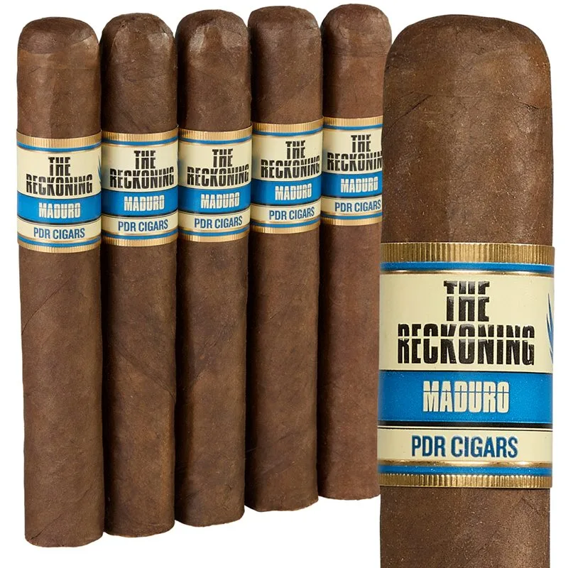The Reckoning Maduro Gordo (6.0"x60) Pack of 5