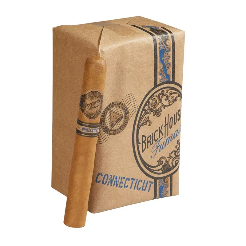Brick House Fumas Connecticut Churchill (7.3"x50) Pack of 20