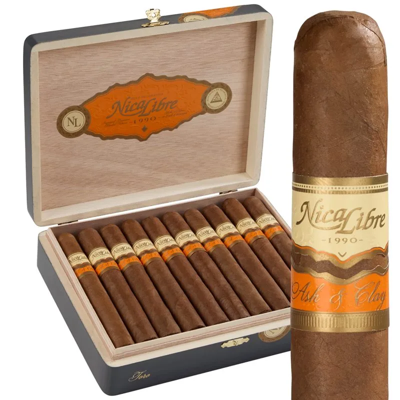 Nica Libre Ash & Clay Toro (6.0"x52) Box of 20