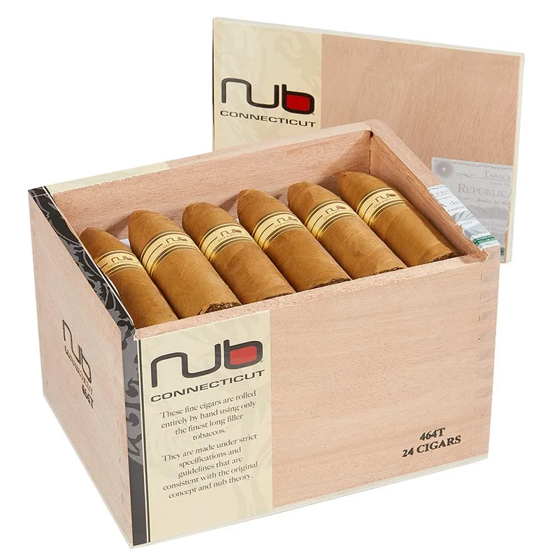 Nub 464 Torpedo Connecticut (4.0"x64) Box of 24