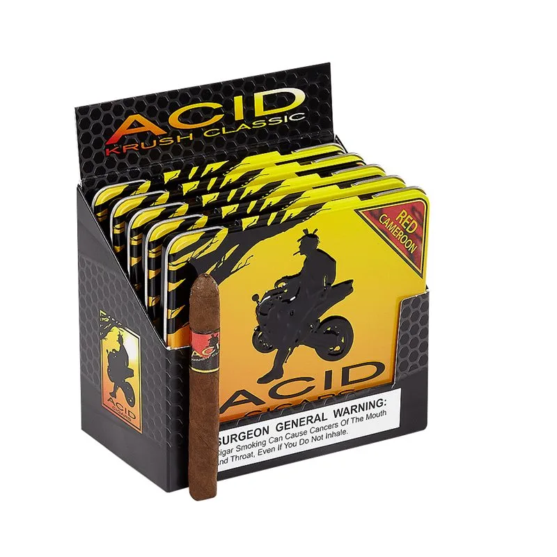 ACID Krush by Drew Estate - Red Cameroon (Cigarillos) (4.0"x32) Pack of 50