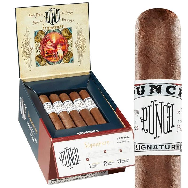 Punch Signature Rothschild (4.5"x50) Box of 18