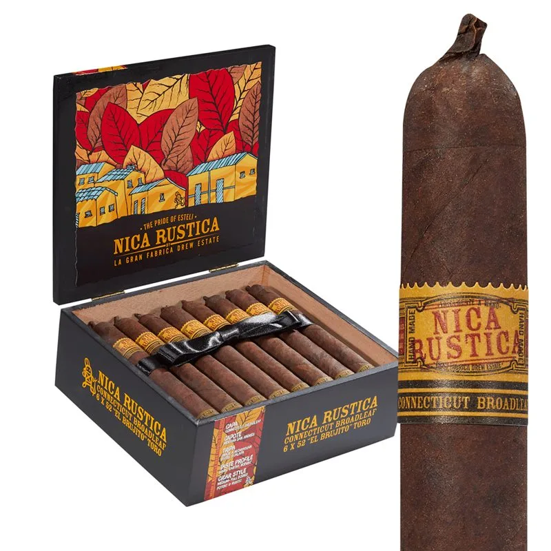Drew Estate Nica Rustica Short Robusto (4.5"x50) Box of 25