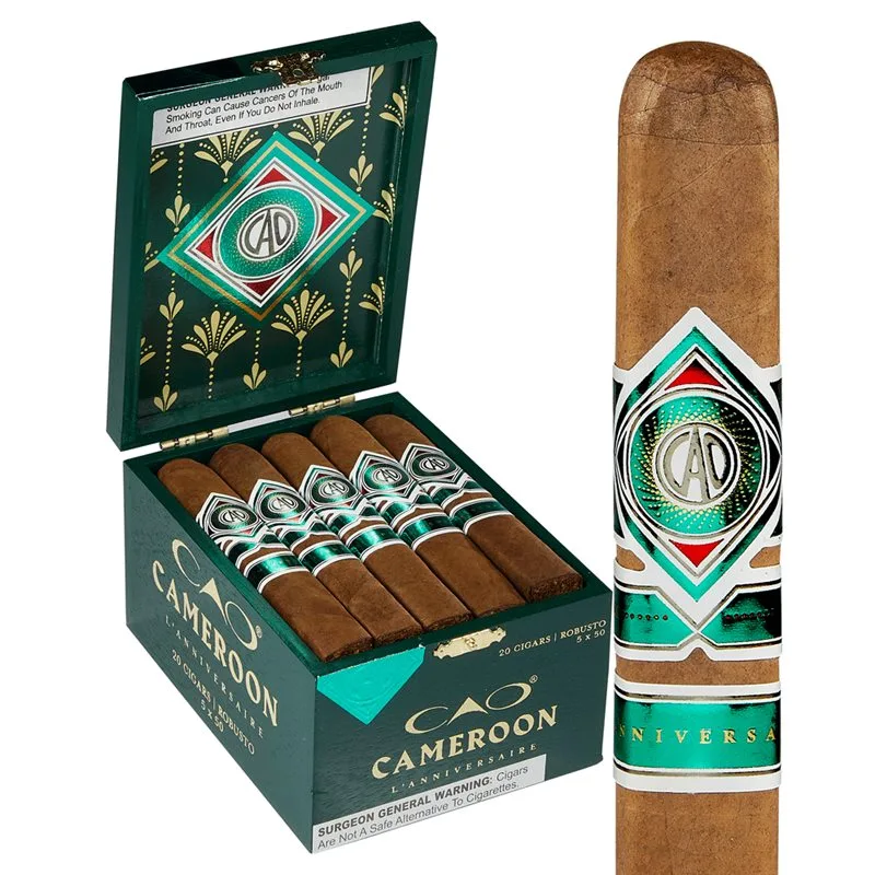CAO L'Anniversaire Cameroon Toro (5.5"x55) Box of 20