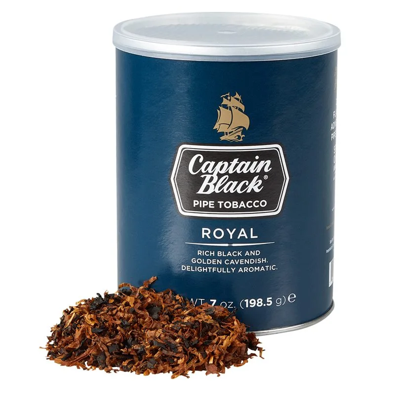 Captain Black Royal Pipe Tobacco 7 Ounce Can