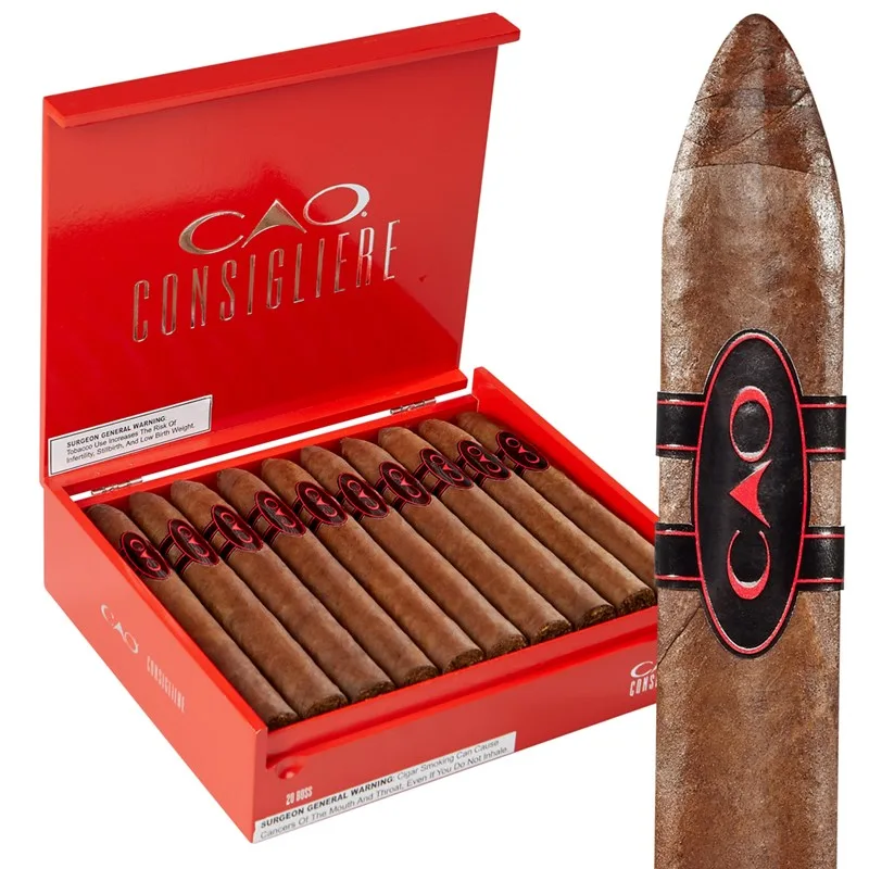 CAO Consigliere Boss Torpedo (7.0"x56) Box of 20