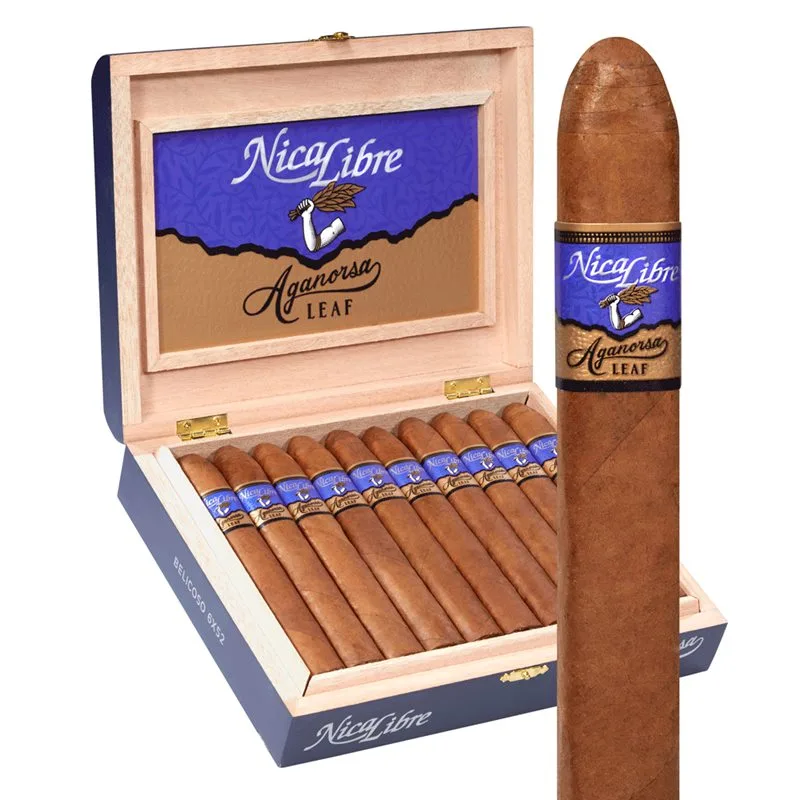 Nica Libre Aganorsa Belicoso (6.0"x52) Box of 20