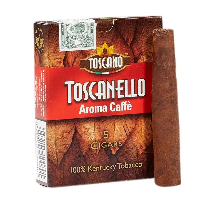 Toscanello Aroma Cafe (Cigarillos) (3.0"x38) Pack of 5