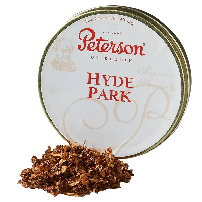Peterson Hyde Park Pipe Tobacco 1.75 Ounce Tin