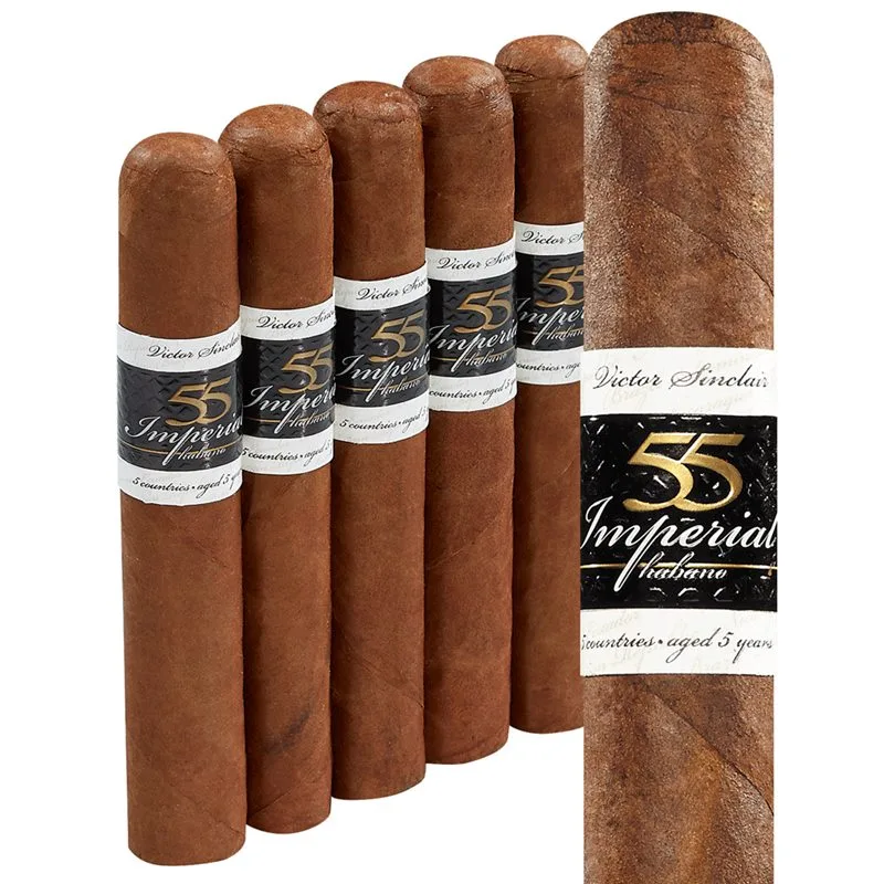 Victor Sinclair Serie '55' Imperial Habano Robusto (5.5"x52) Pack of 5