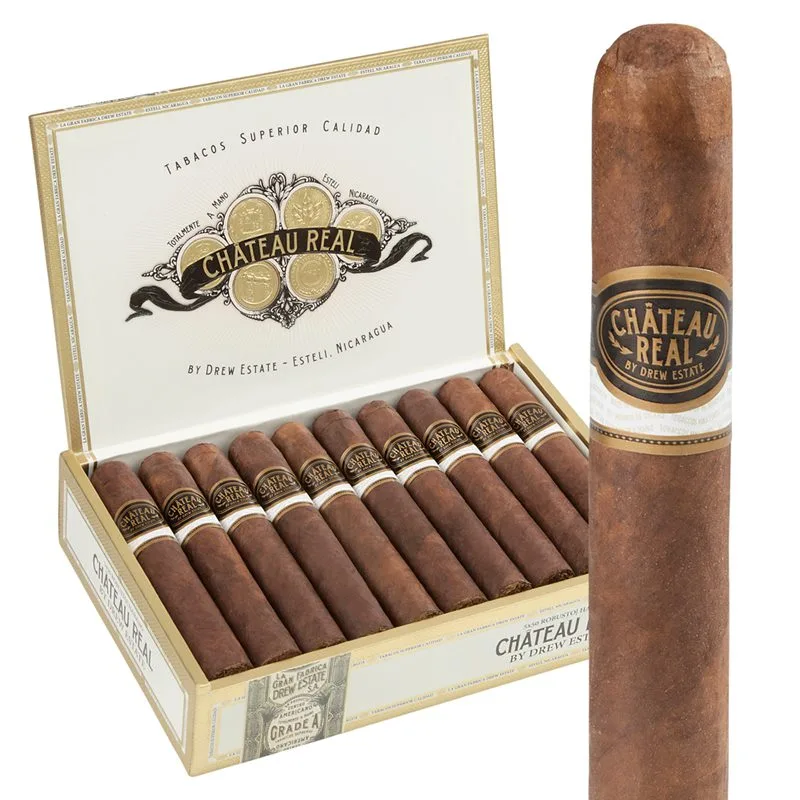 Drew Estate Chateau Real Habano Robusto (5.0"x50) Box of 20
