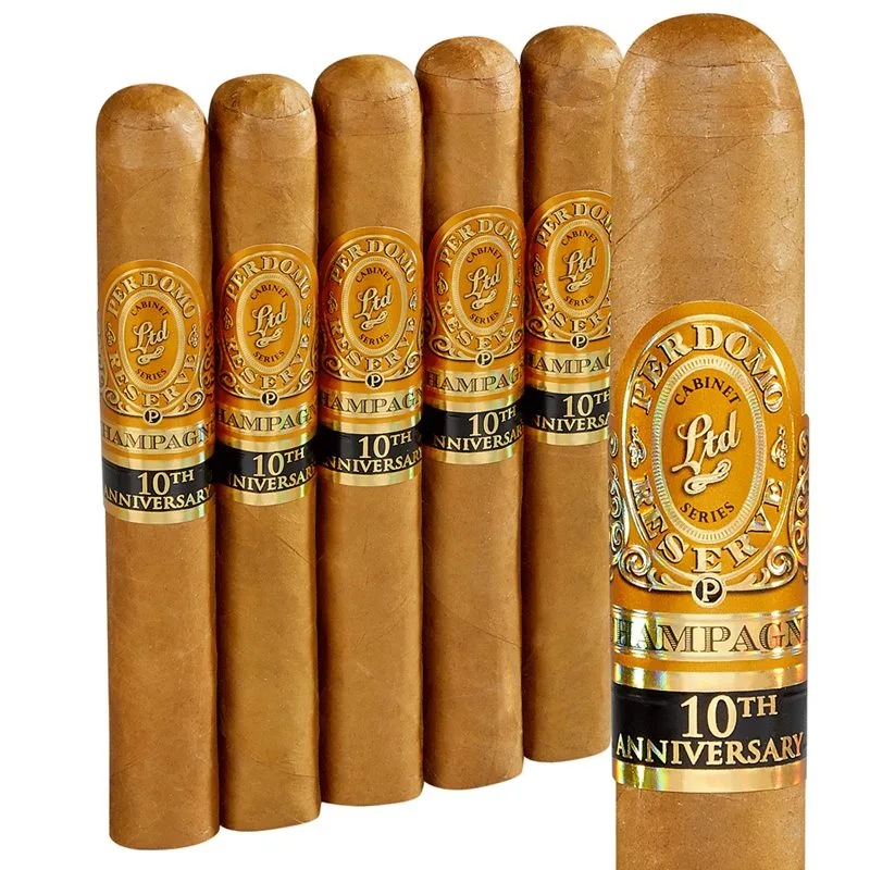 Perdomo Reserve Champagne Epicure (Toro) (6.0"x54) Pack of 5