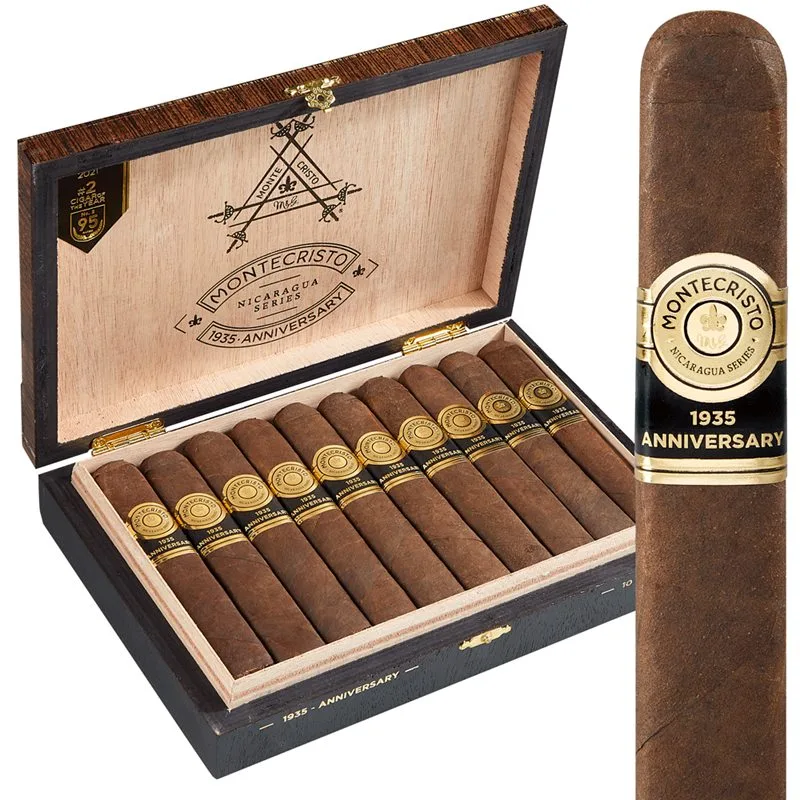 Montecristo 1935 Anniversary Nicaragua Robusto (5.0"x54) Box of 10