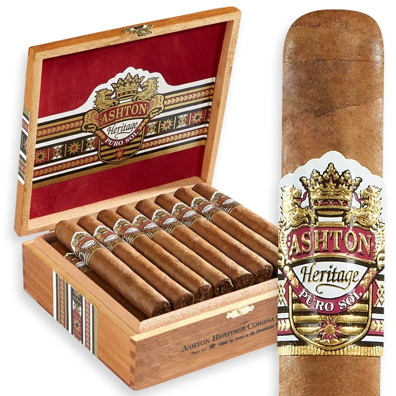 Ashton Heritage Puro Sol Corona Gorda (5.7"x46) Box of 25