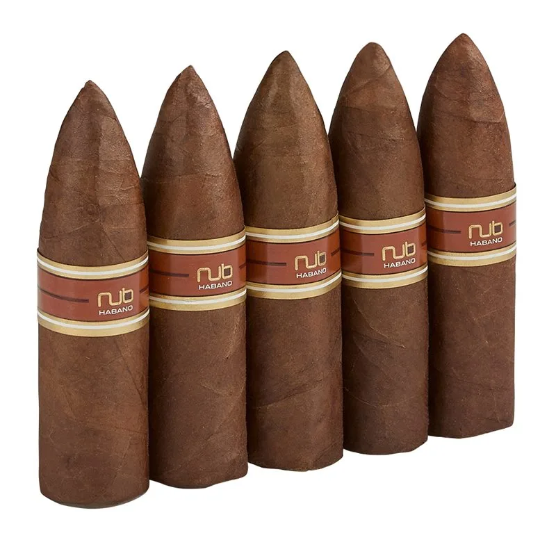 Nub 464 Torpedo Habano (4.0"x64) Pack of 5