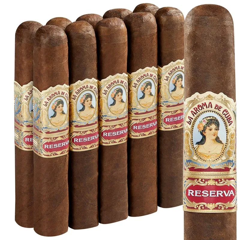 La Aroma de Cuba Reserva Maximo (Robusto) (5.5"x54) Pack of 10