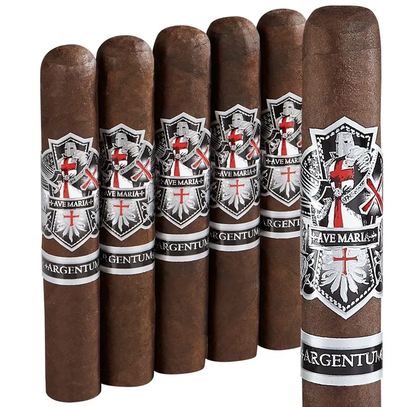 Ave Maria Argentum (Robusto) (4.8"x52) Pack of 5