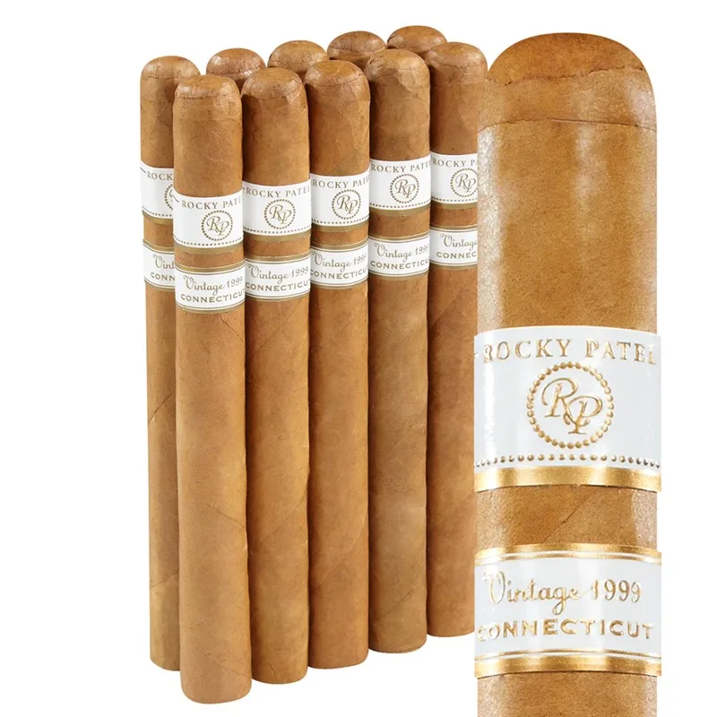 Rocky Patel Vintage 1999 Connecticut Churchill (7.0"x48) Pack of 10
