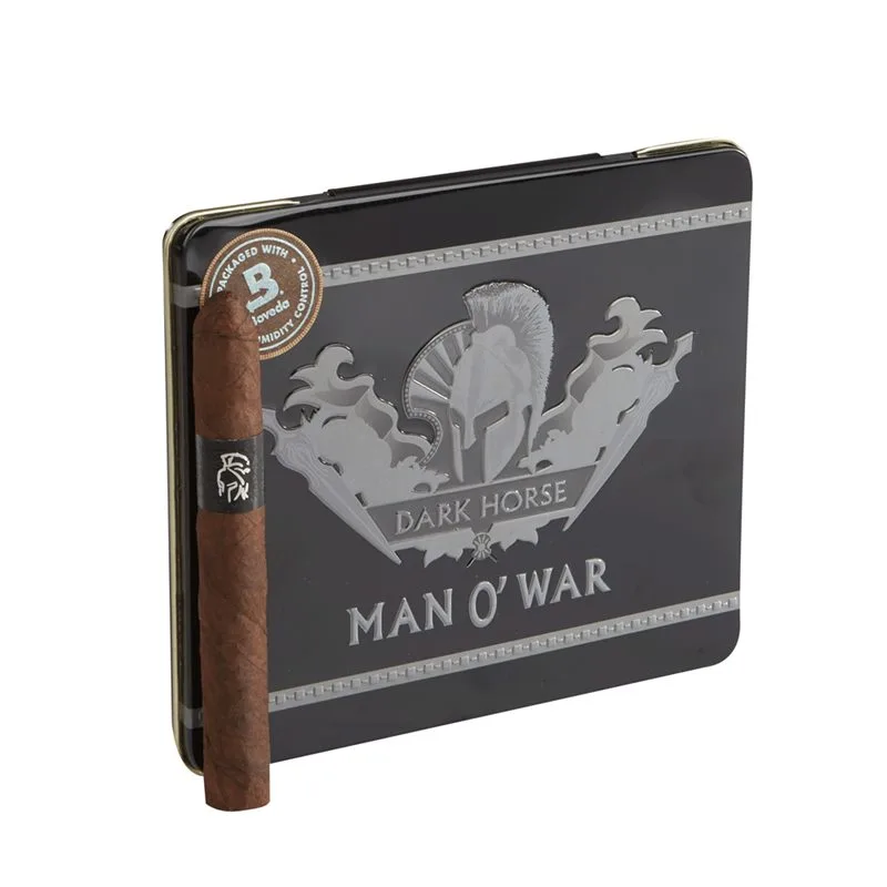 Man O' War Dark Horse Cigarillos (4.0"x32) Pack of 10