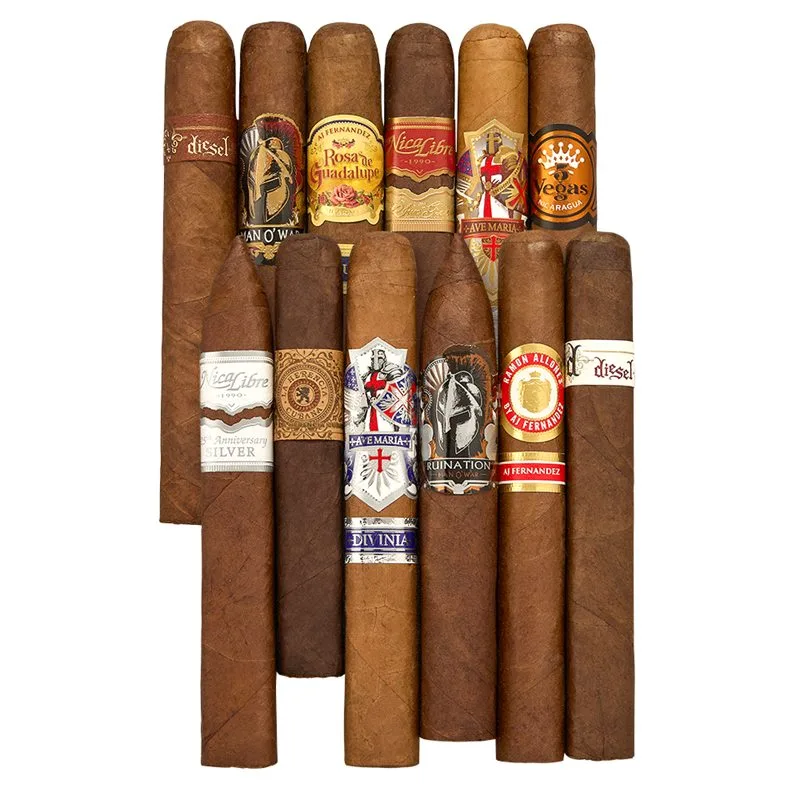 AJ Fernandez Anthology Sampler 12 Cigars
