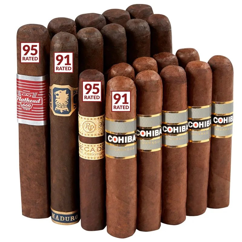 The Best of CigarBid Sampler 20 Cigars