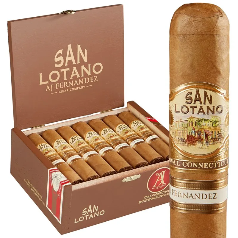 San Lotano Oval Connecticut (Robusto) (5.5"x54) Box of 20