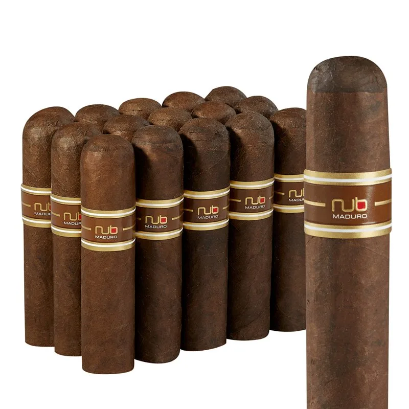 Nub by Oliva 460 Maduro (Gordo) (4.0"x60) Pack of 15