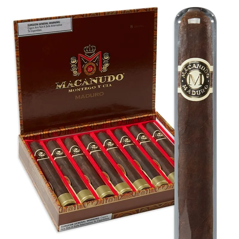 Macanudo Maduro Crystal (Robusto) (5.5"x50) Box of 8