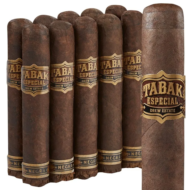 Drew Estate Tabak Especial Robusto Negra (5.0"x54) Pack of 10