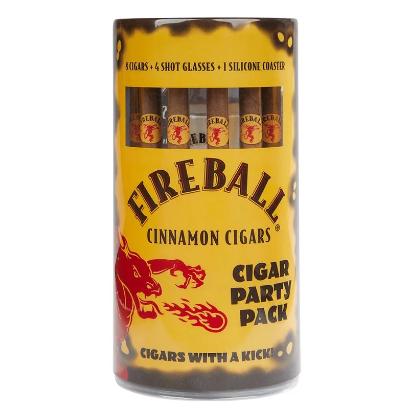 Fireball Party Pack Tube Sampler Cigar Accessory Sampler