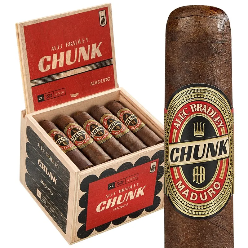 Alec Brandley Chunk Maduro 3XL (Gordo) (4.0"x66) Box of 20